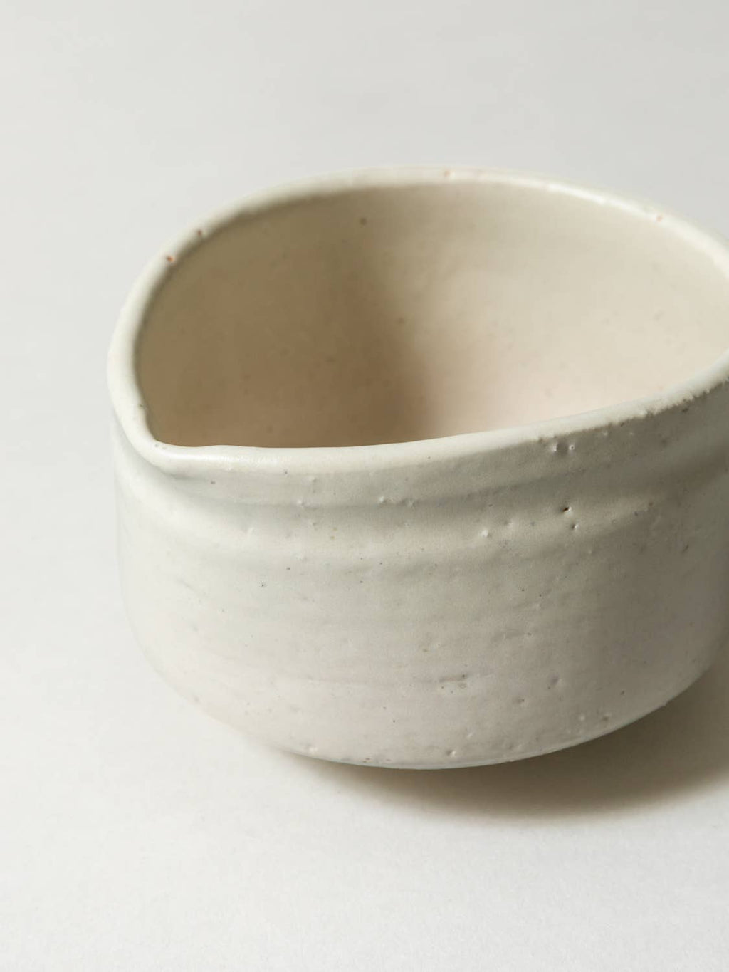 Ivory Katakuchi Matcha Bowl