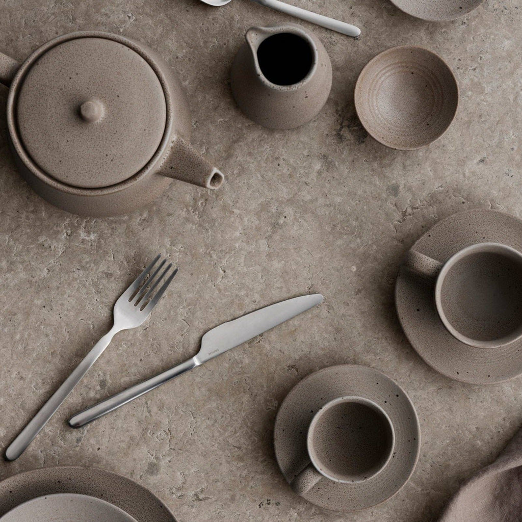 KUMI Stoneware Espresso Cup With Saucer