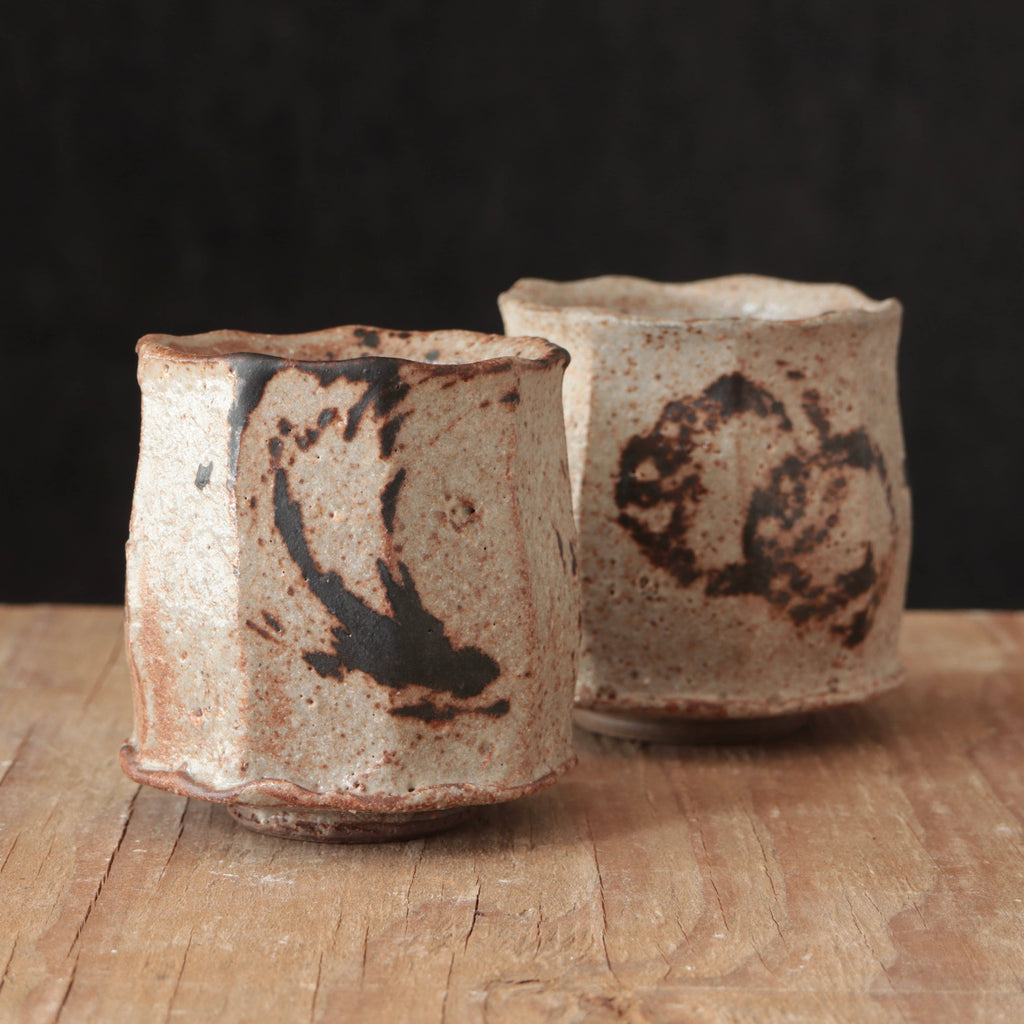 Wild Clay Teacup with Granite Glaze