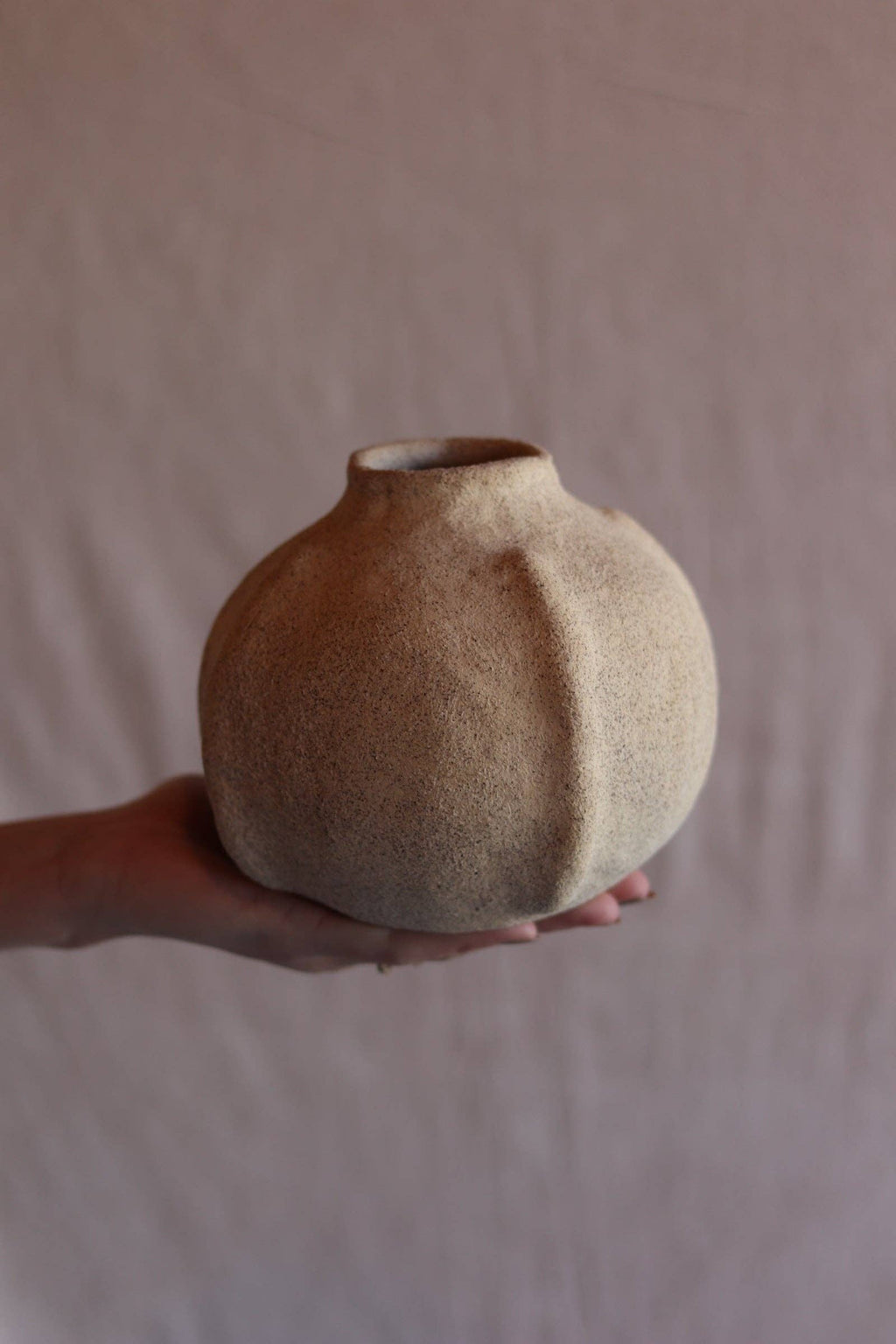 5" Gathered Earth Vessel