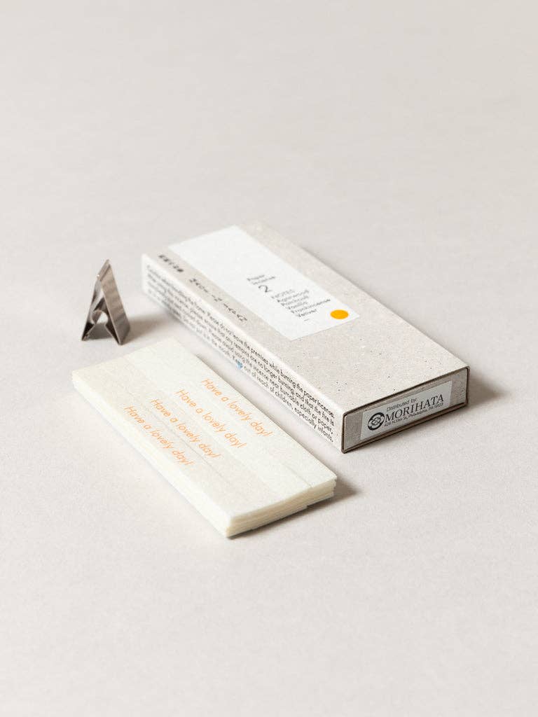 Washi Paper Incense Strips - Elegant Agarwood