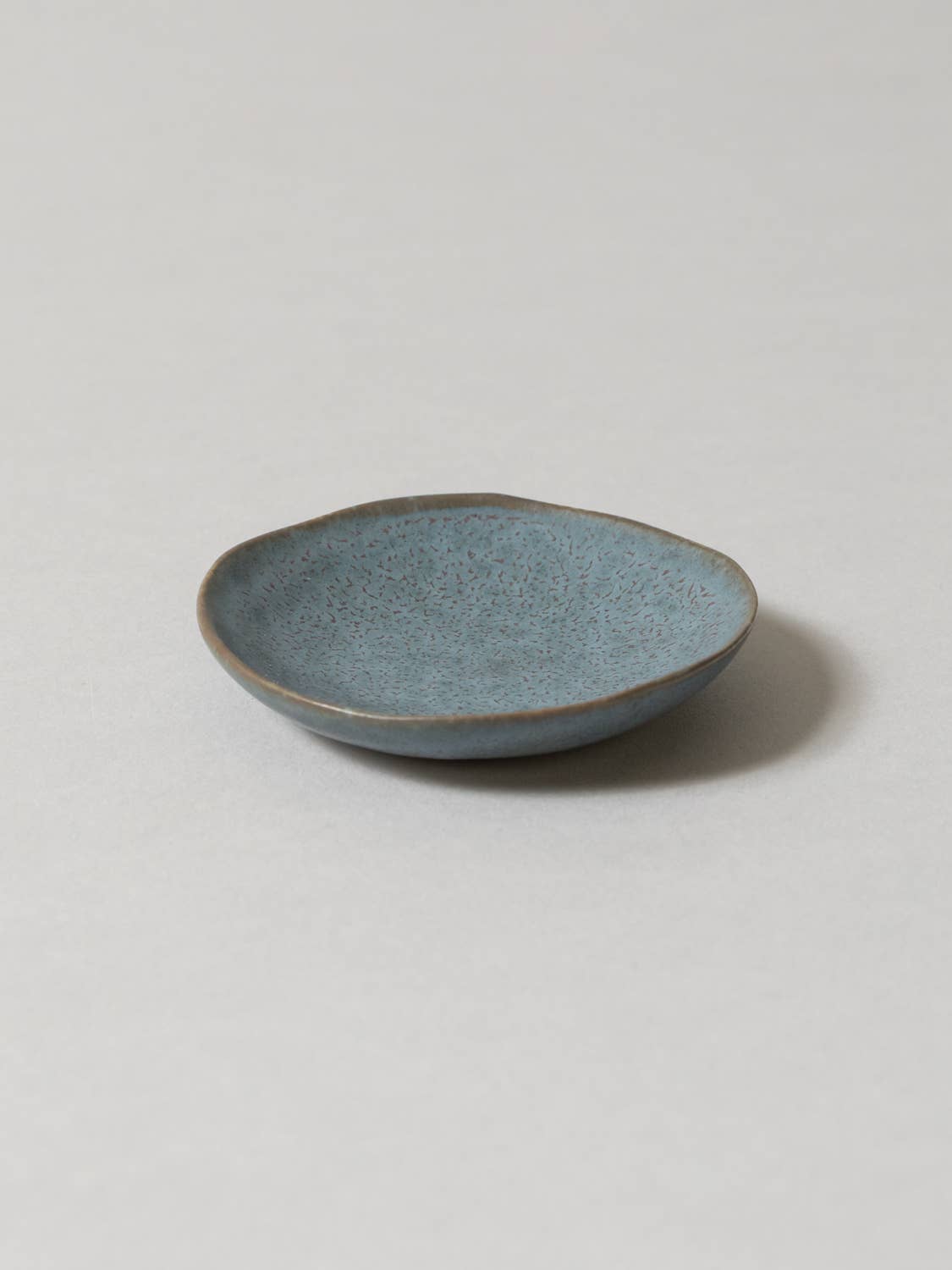 Grey Blue Porcelain Small Plate
