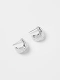 Roden Hoops in Sterling Silver
