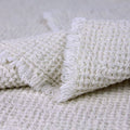 Stonewashed Waffle Linen Throw