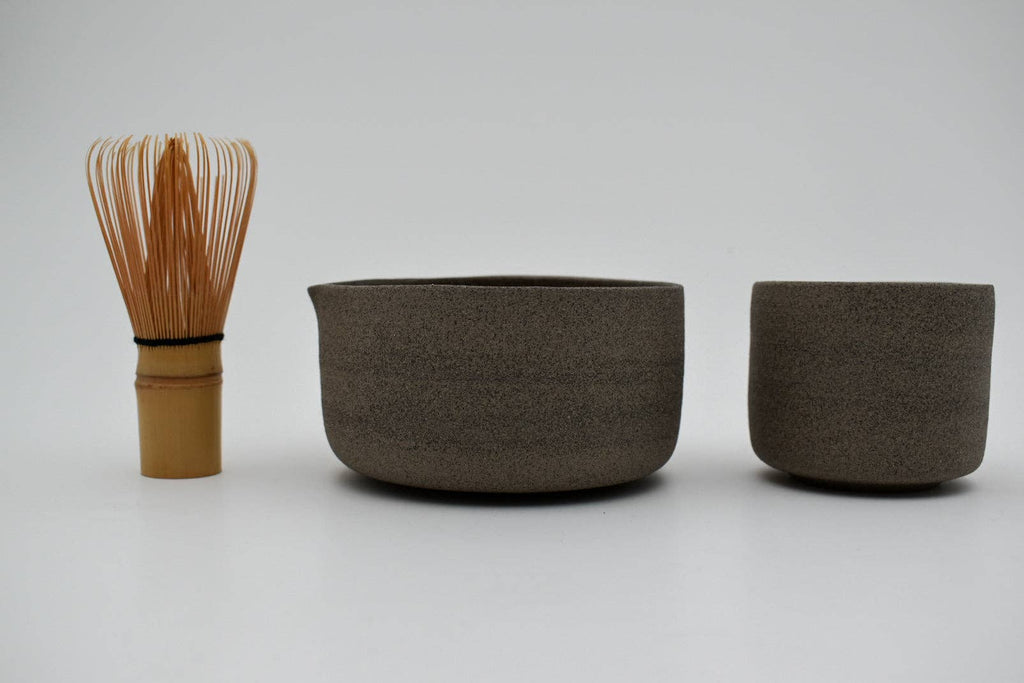 Handmade Stoneware Matcha Set