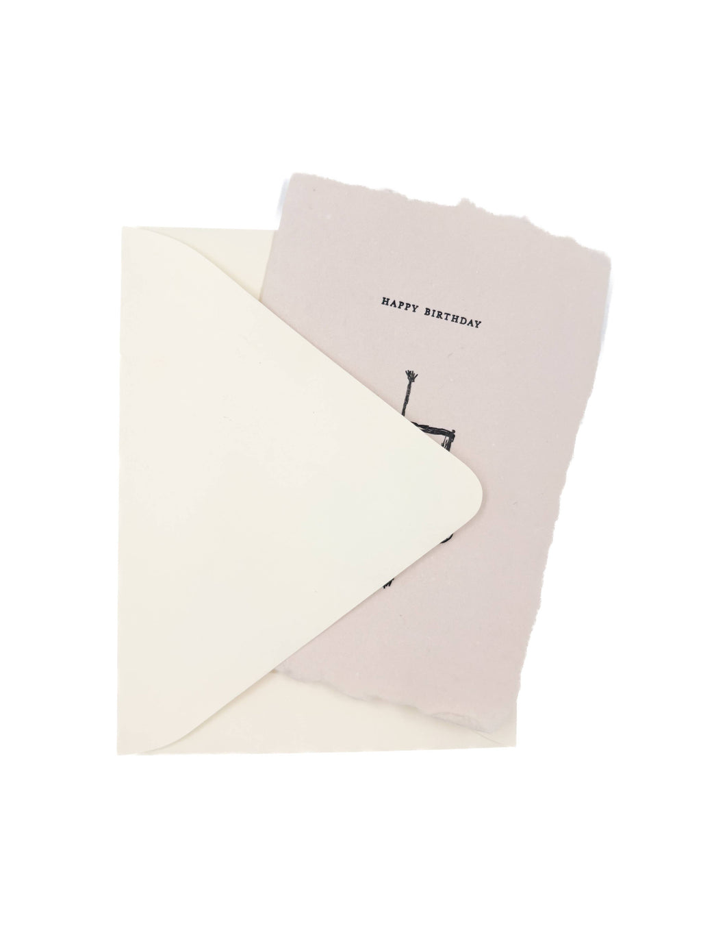 Happy Birthday Cake Cards, Set of Four