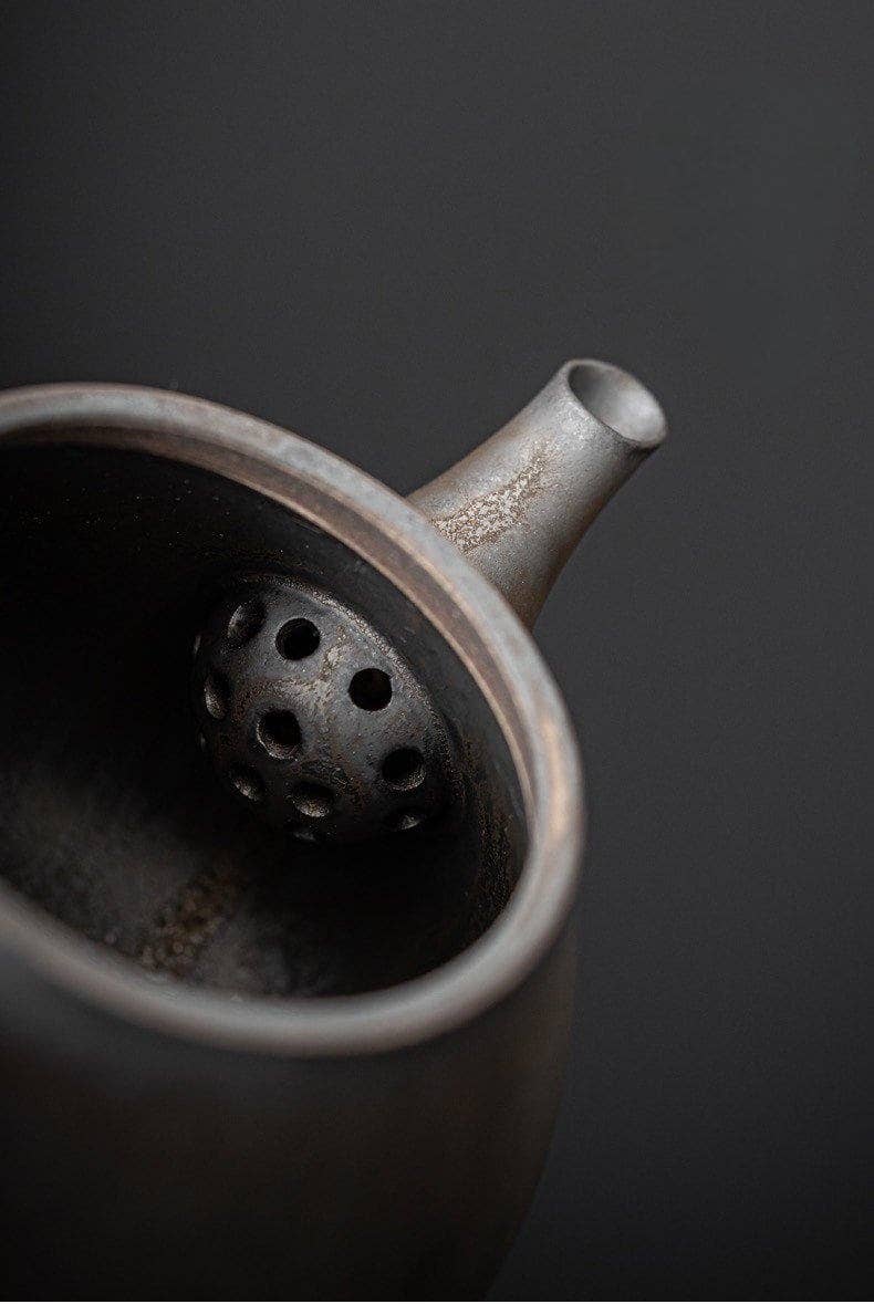 Ceramic Metallic Glaze Teapot