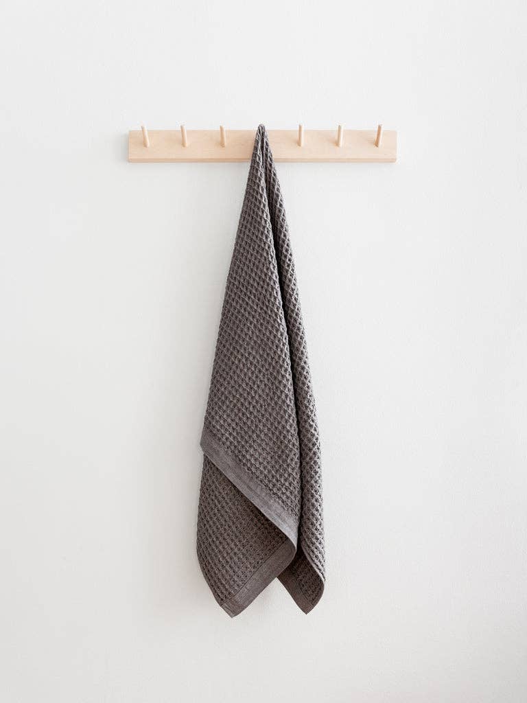 Brown Lattice Bath Towel