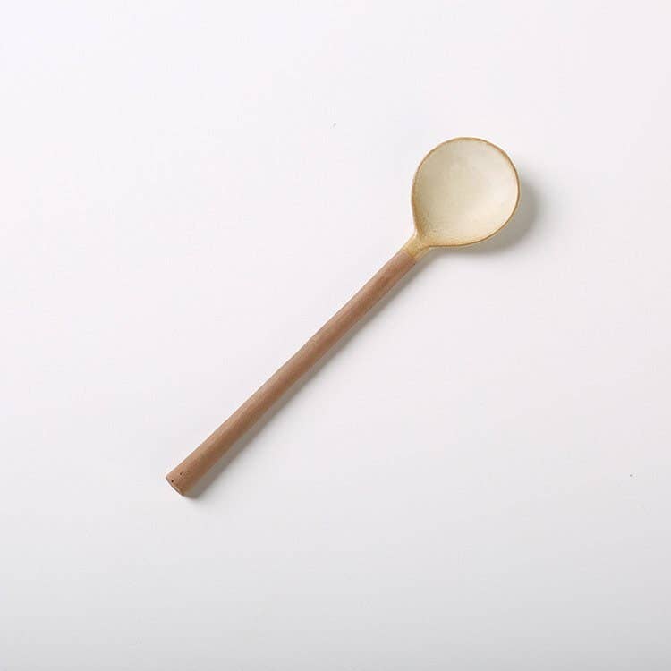Handmade Ceramic Tea Spoon