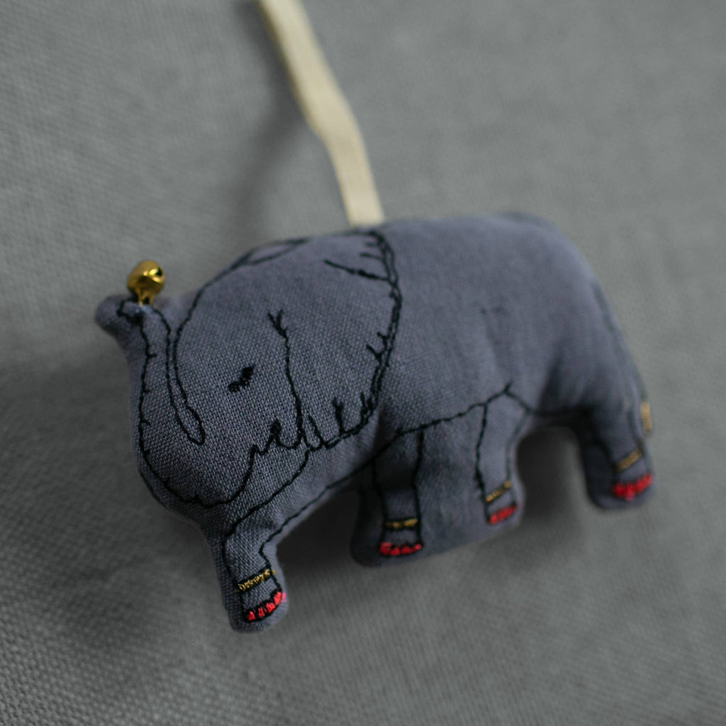 Baby Elephant - Cotton & Lavender filled Ornament