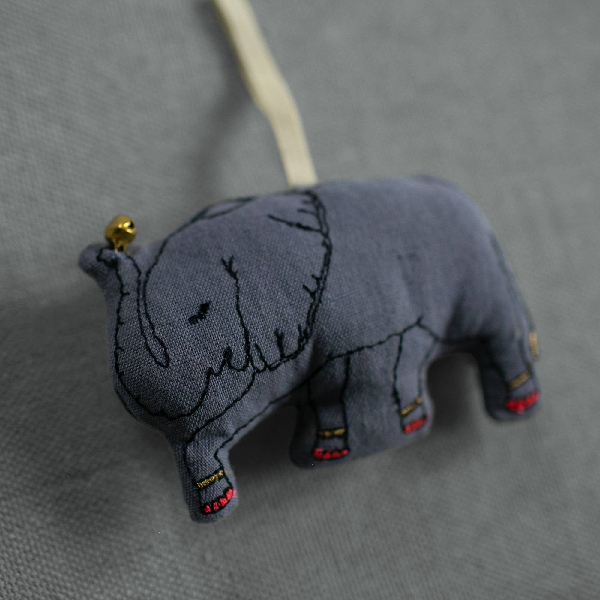 Baby Elephant - Cotton & Lavender filled Ornament