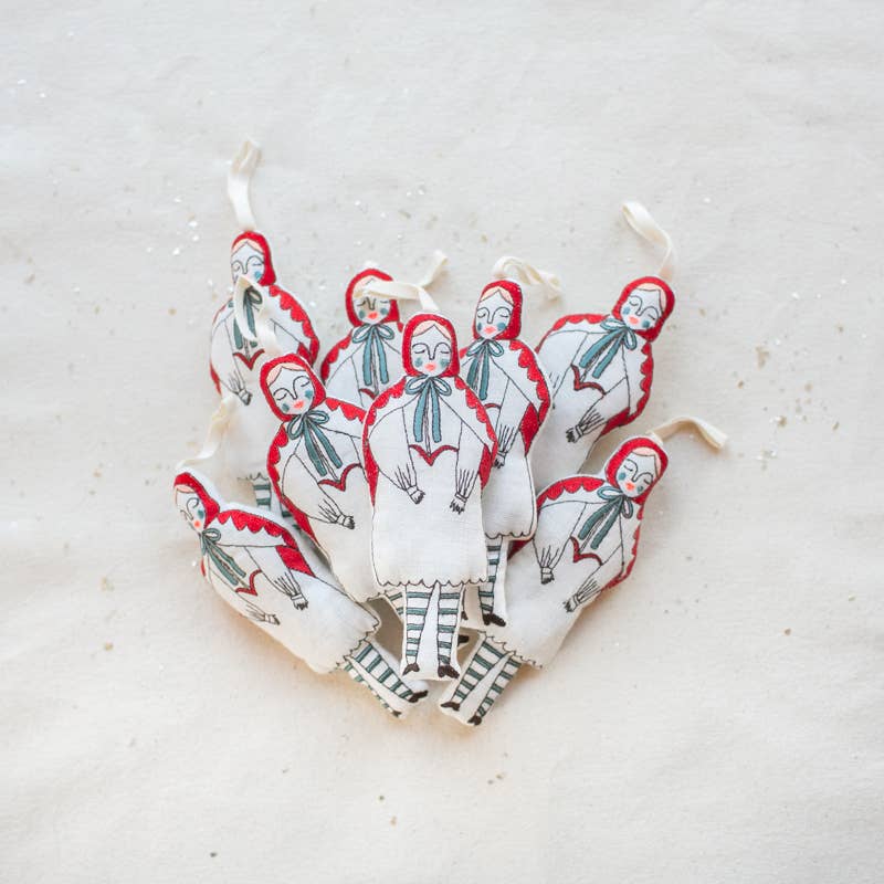 Little Red - Cotton & Lavender filled Ornament