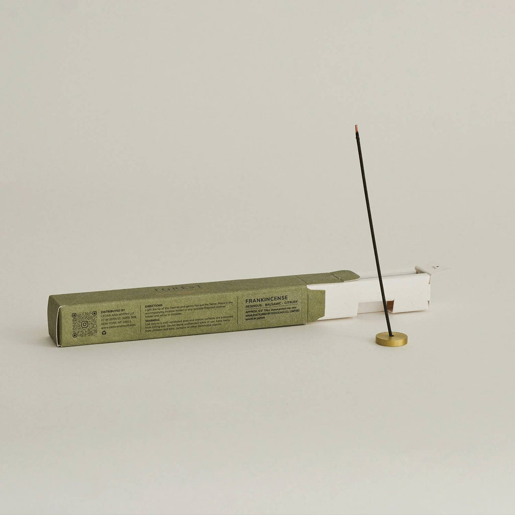 Frankincense Japanese Incense Stick Set  - 30 Sticks