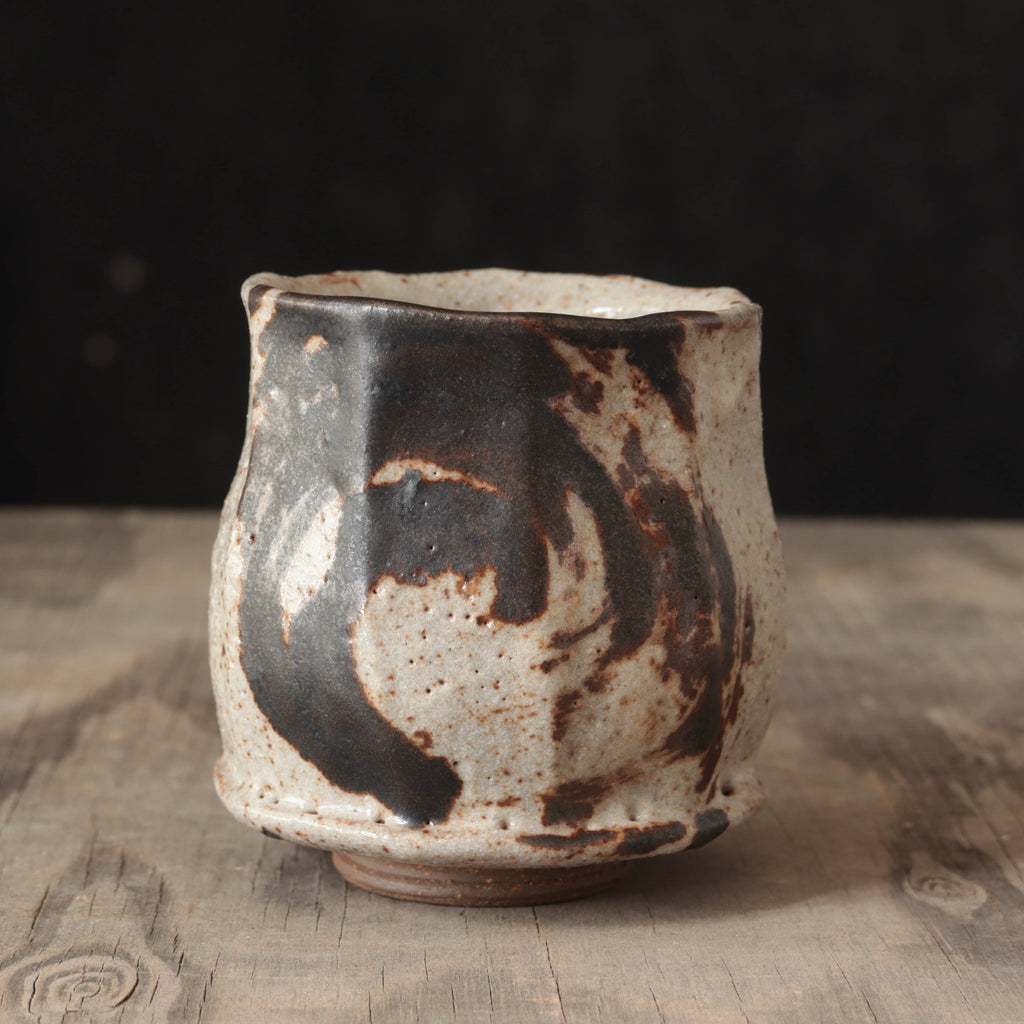 Wild Clay Teacup with Granite Glaze