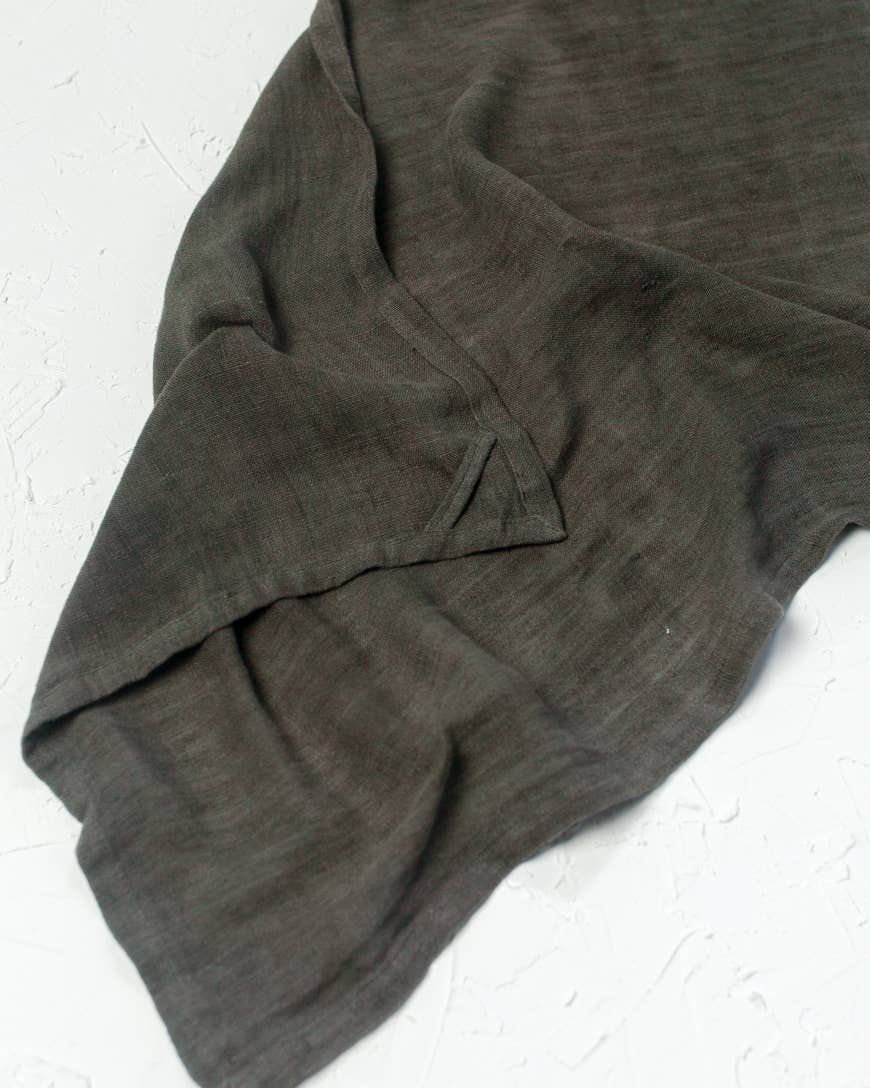 Stone Washed Linen Tea Towel