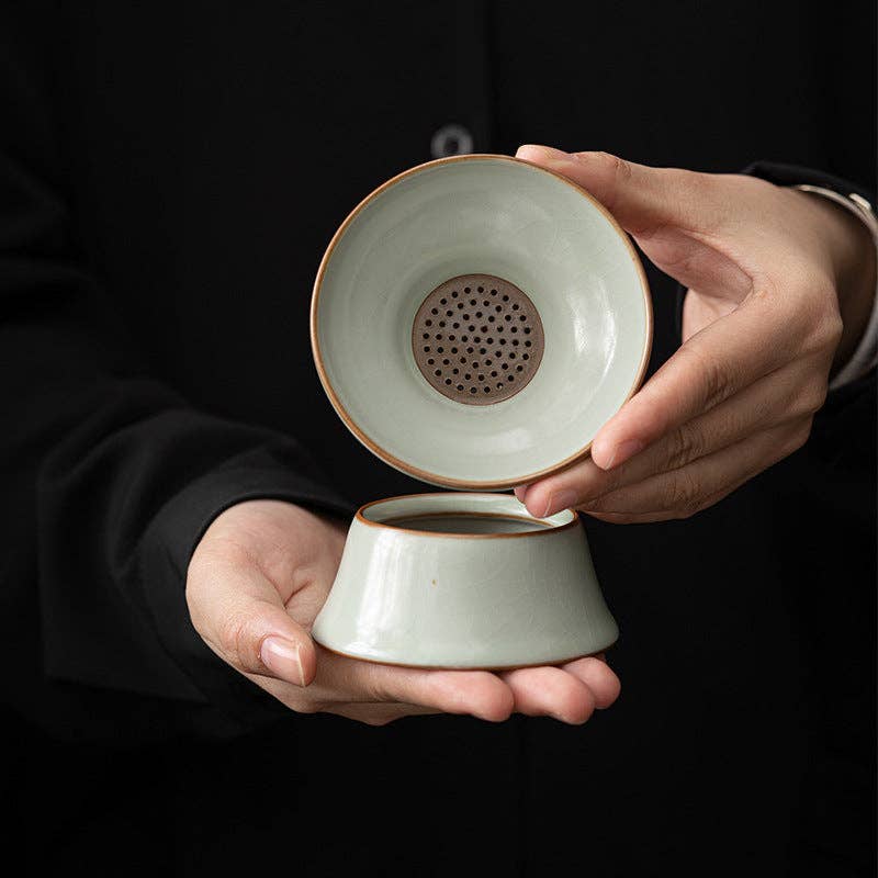 Ceramic Tea Filter Set