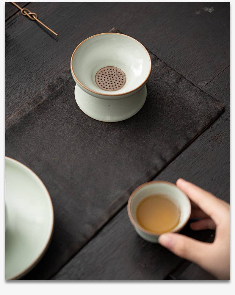 Ceramic Tea Filter Set