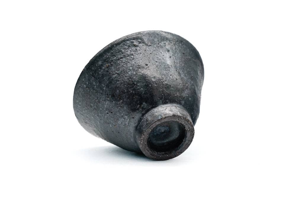 Black Asagao-gata Yunomi
