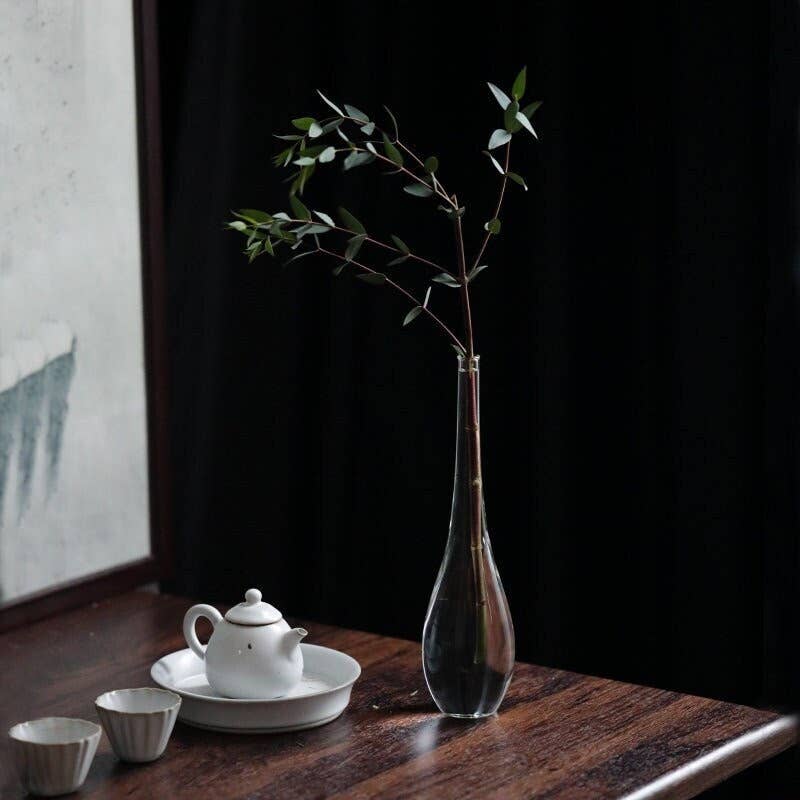 Slender Glass Vase