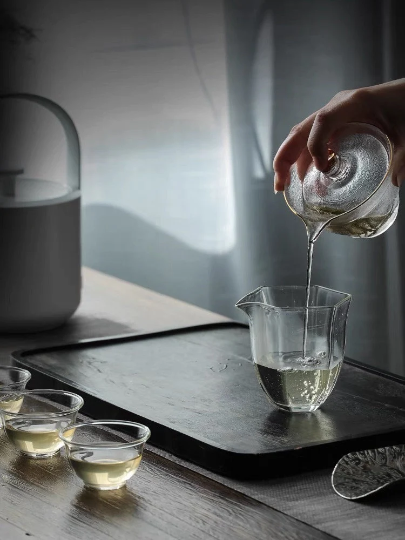 Handmade Glass Gaiwan