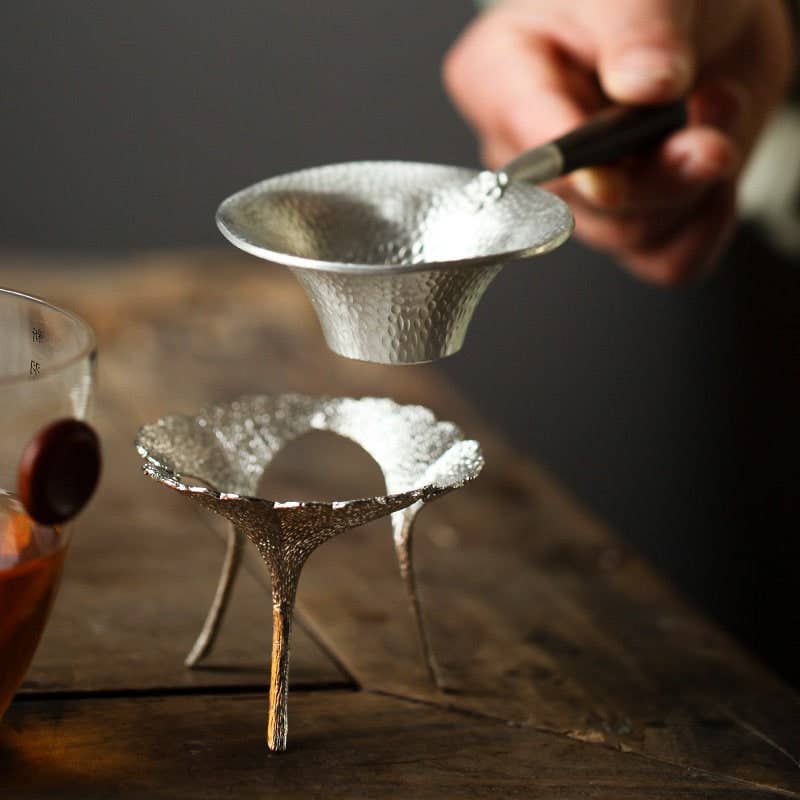 Tin Tea Filter Set