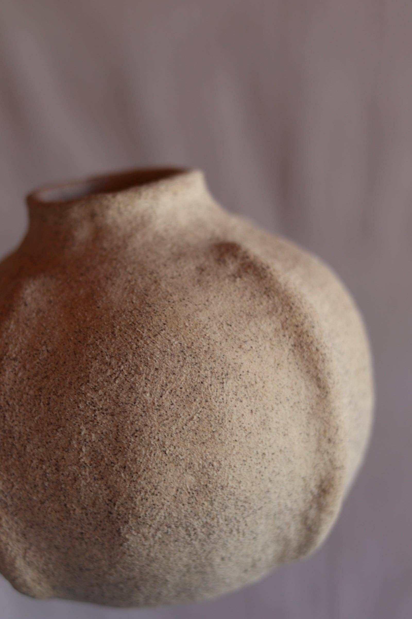 5" Gathered Earth Vessel