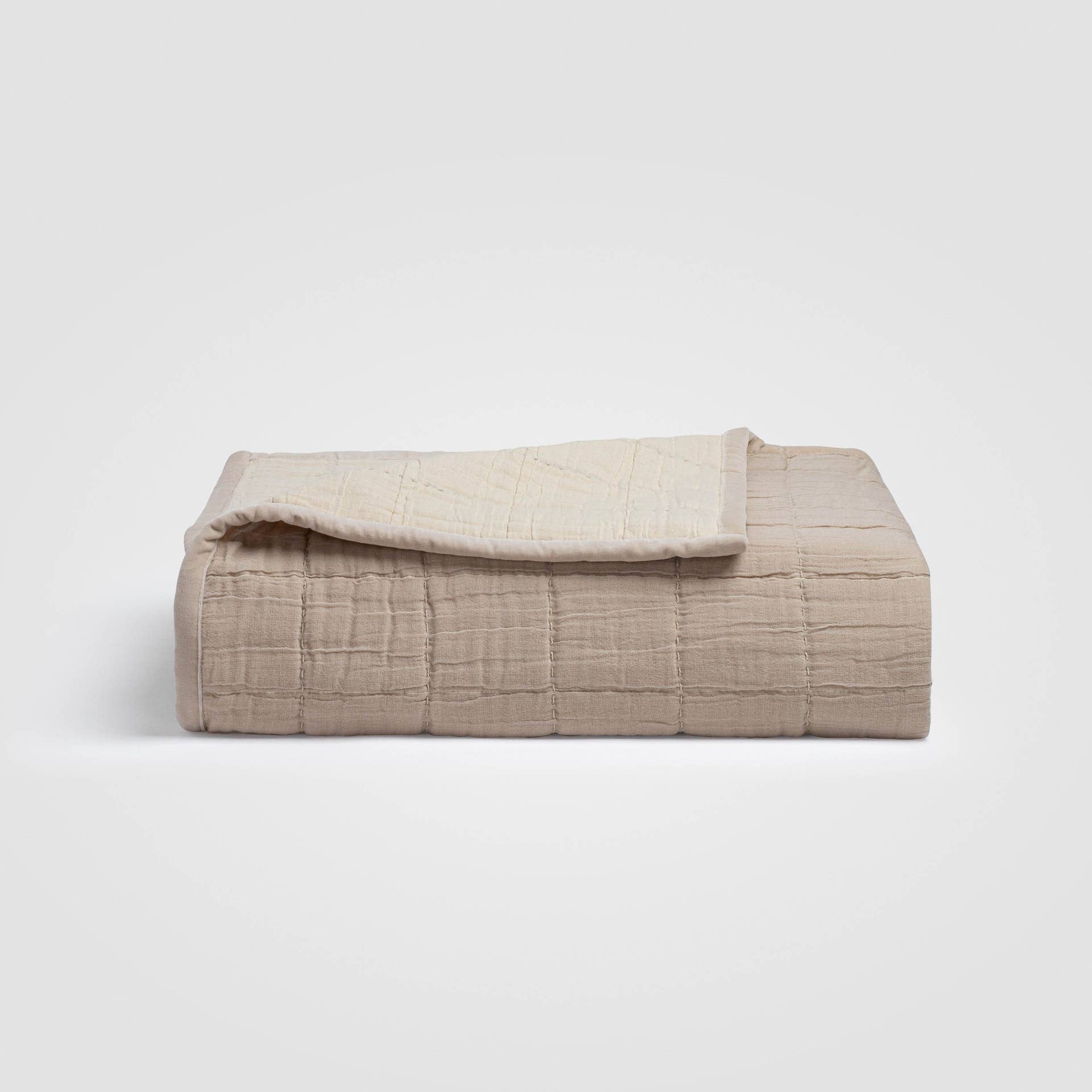 Stitched Cotton Quilted Bedspread