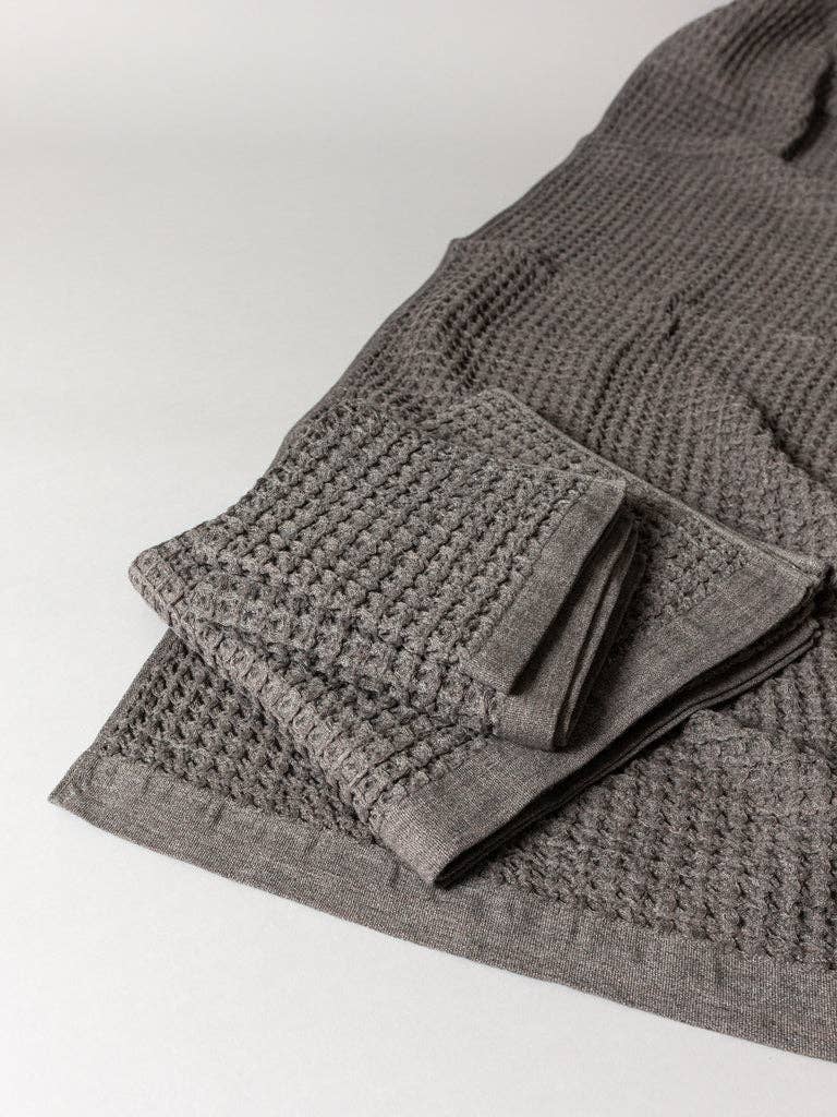 Brown Lattice Bath Towel