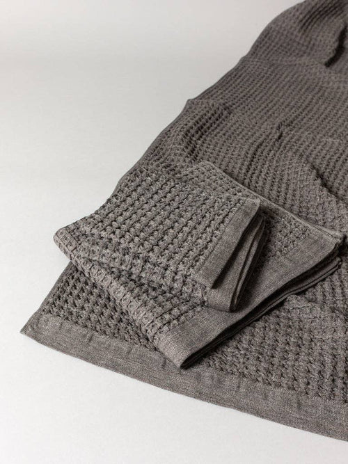 Brown Lattice Bath Towel