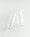 Handblown Hammered Champagne Flute