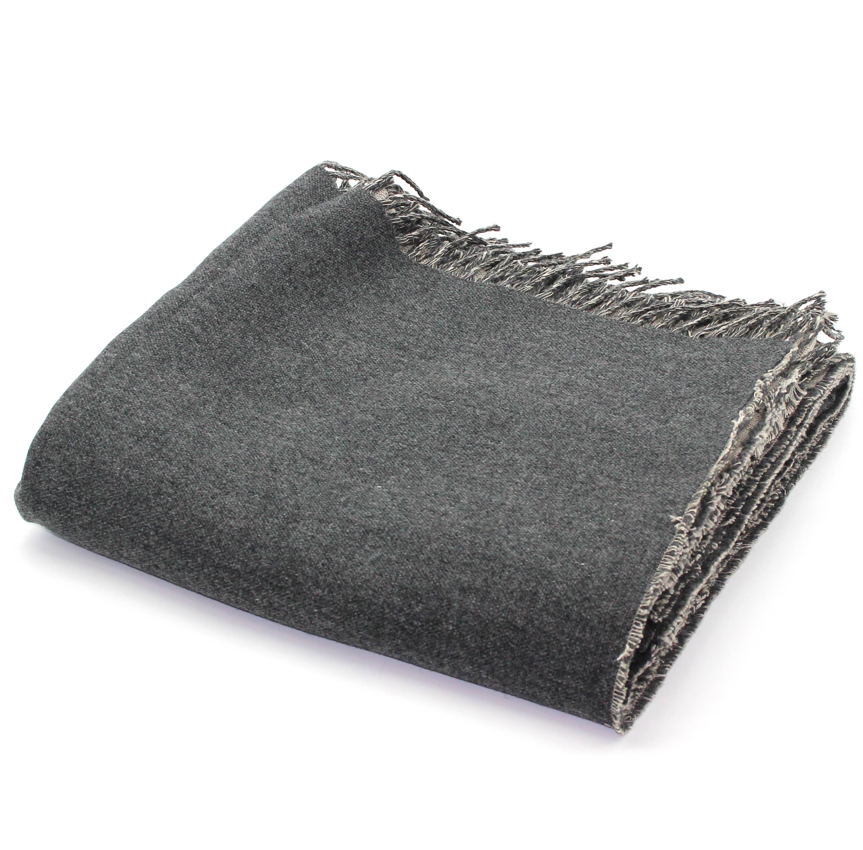 Linen + Merino Wool Throw