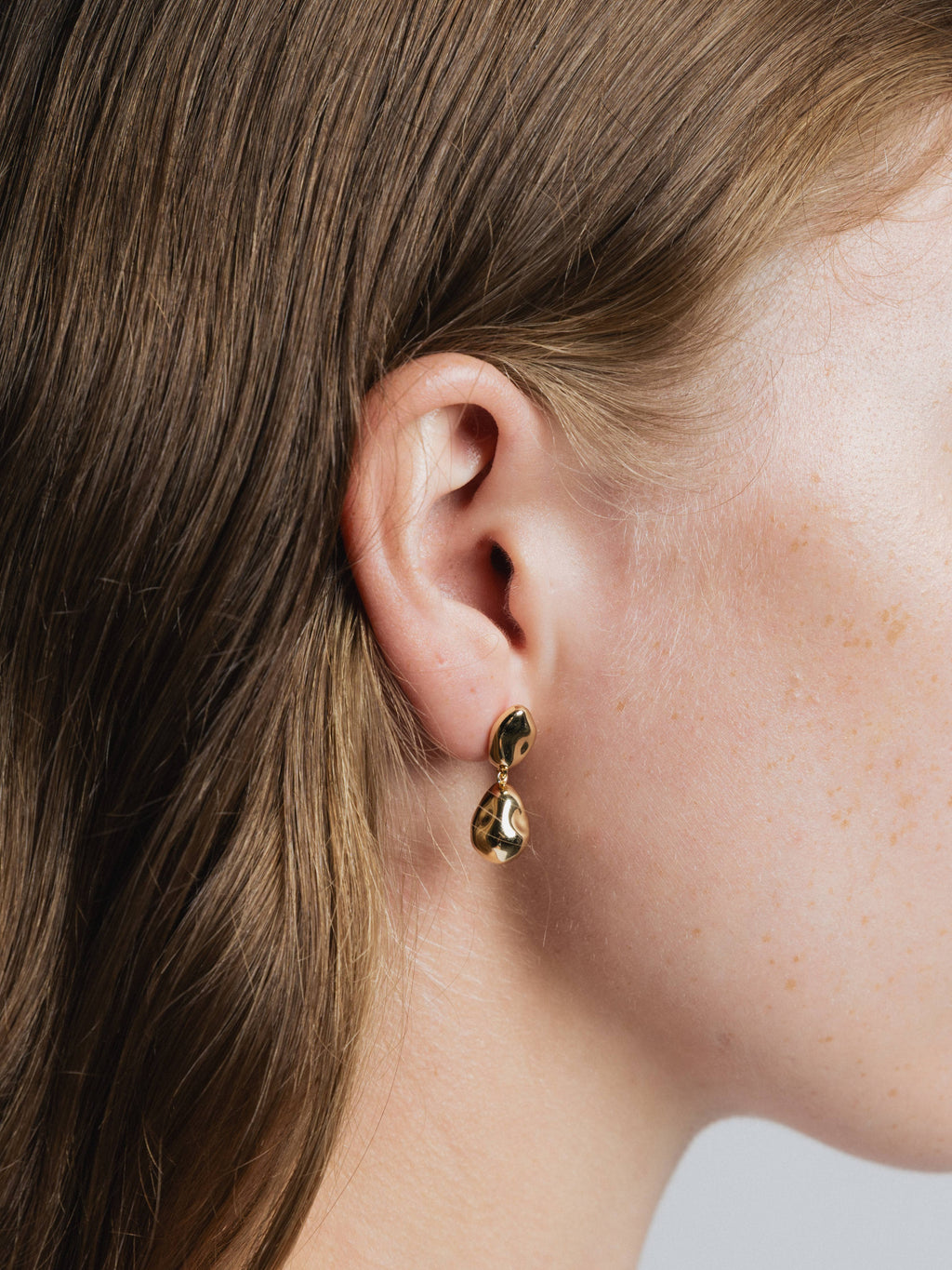 Pinto Earrings in Gold