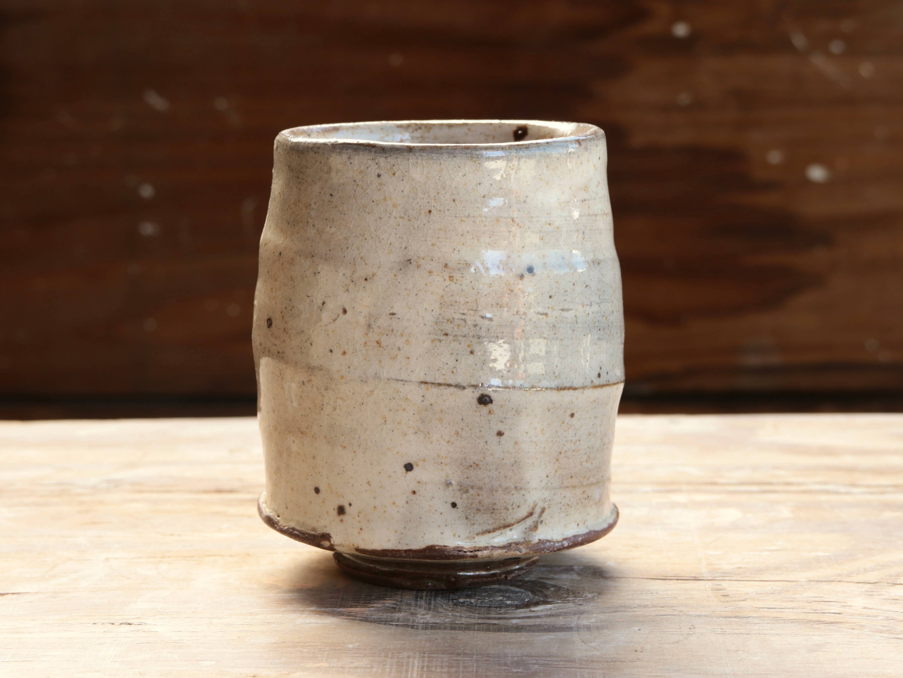 Wild Clay Yunomi White Slip