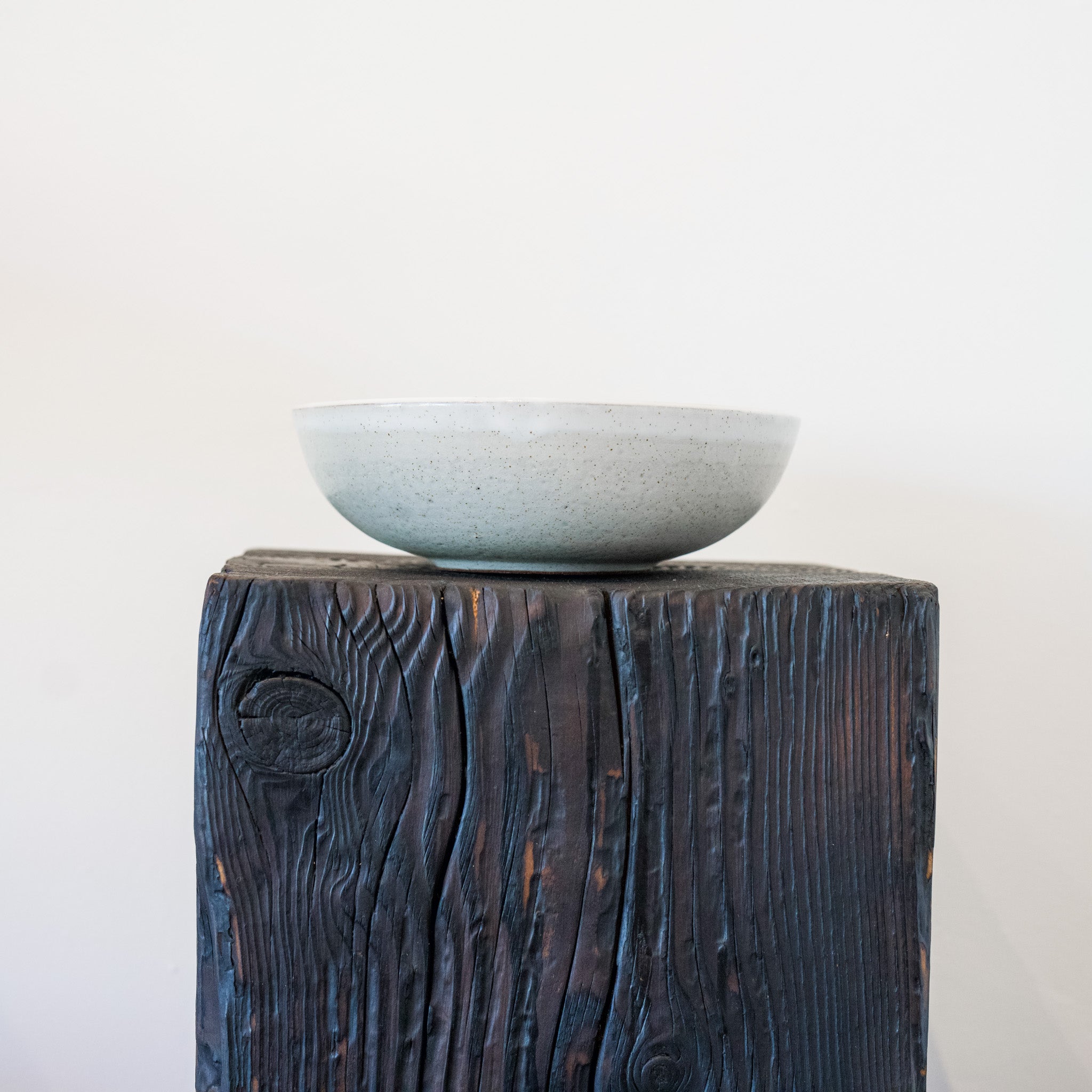 Cream Glaze Serving Bowl