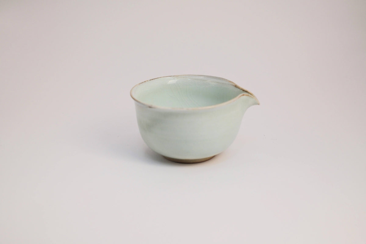 Wood Fired Porcelain Tea Pitcher