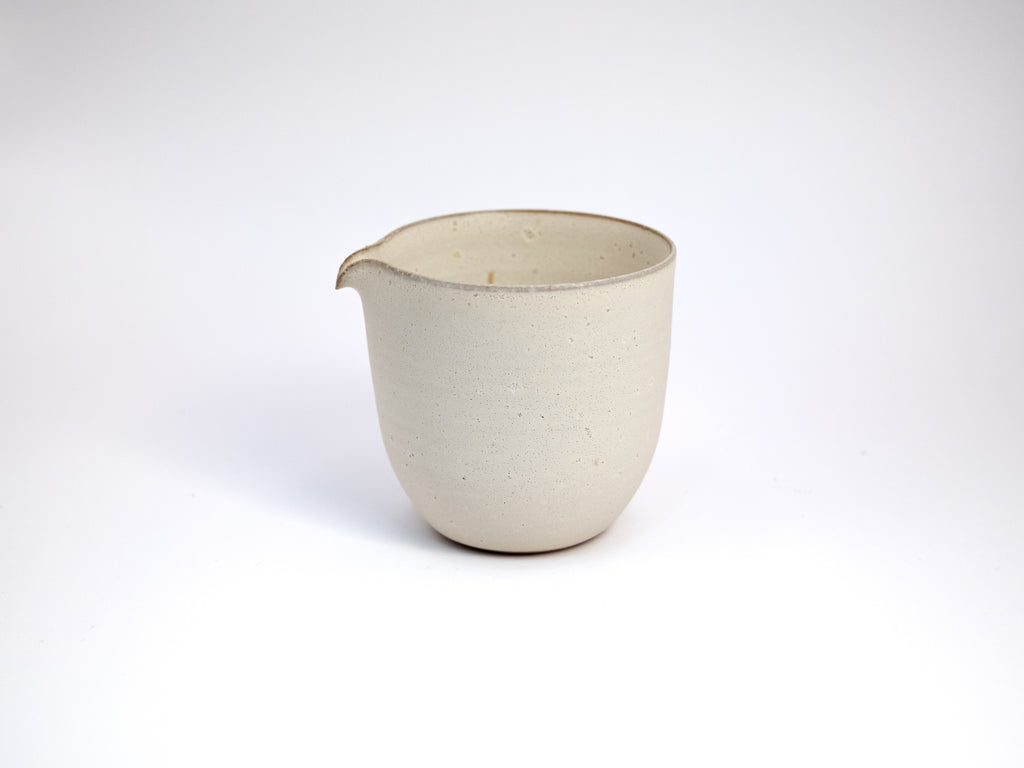 Ivory Ceramic Pitcher