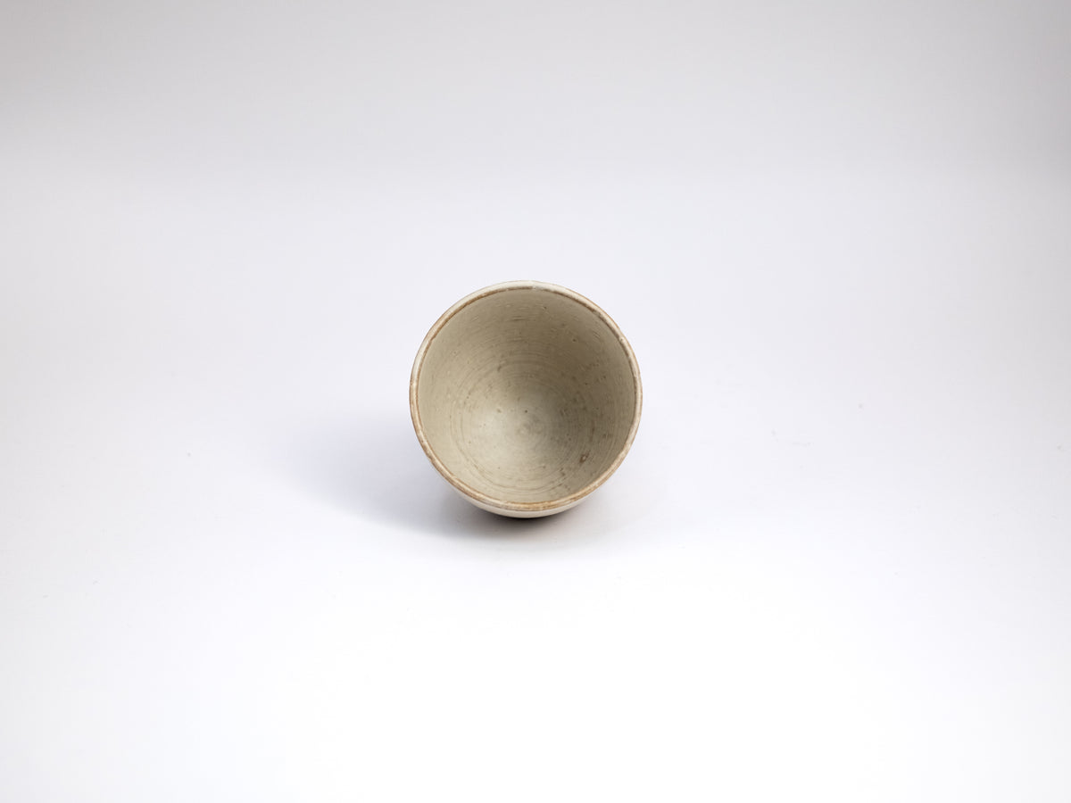 Petite Ivory Ceramic Teacup
