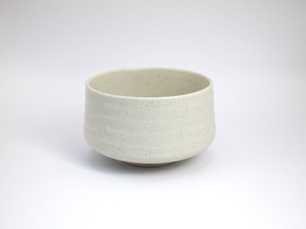 Ivory Minoware Matcha Bowl