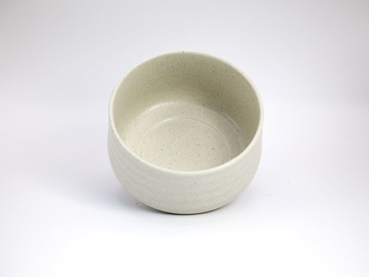 Ivory Minoware Matcha Bowl