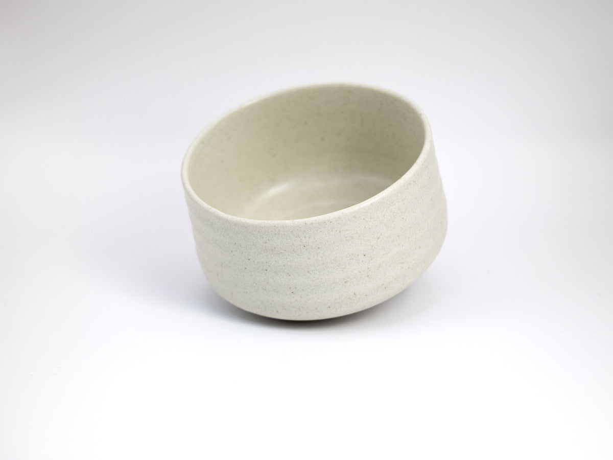 Ivory Minoware Matcha Bowl