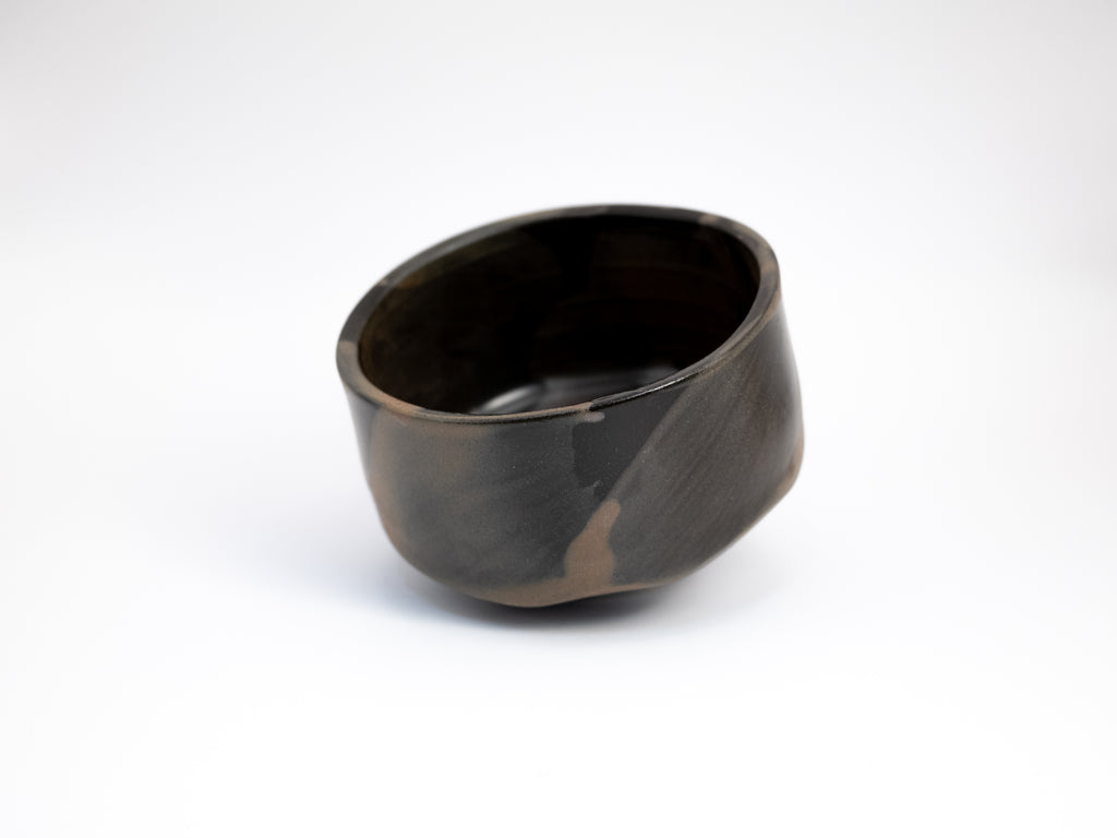 Brown Mino-yaki Chawan - Matcha Bowl
