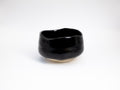 Black Ink Mino-yaki Chawan - Matcha Bowl