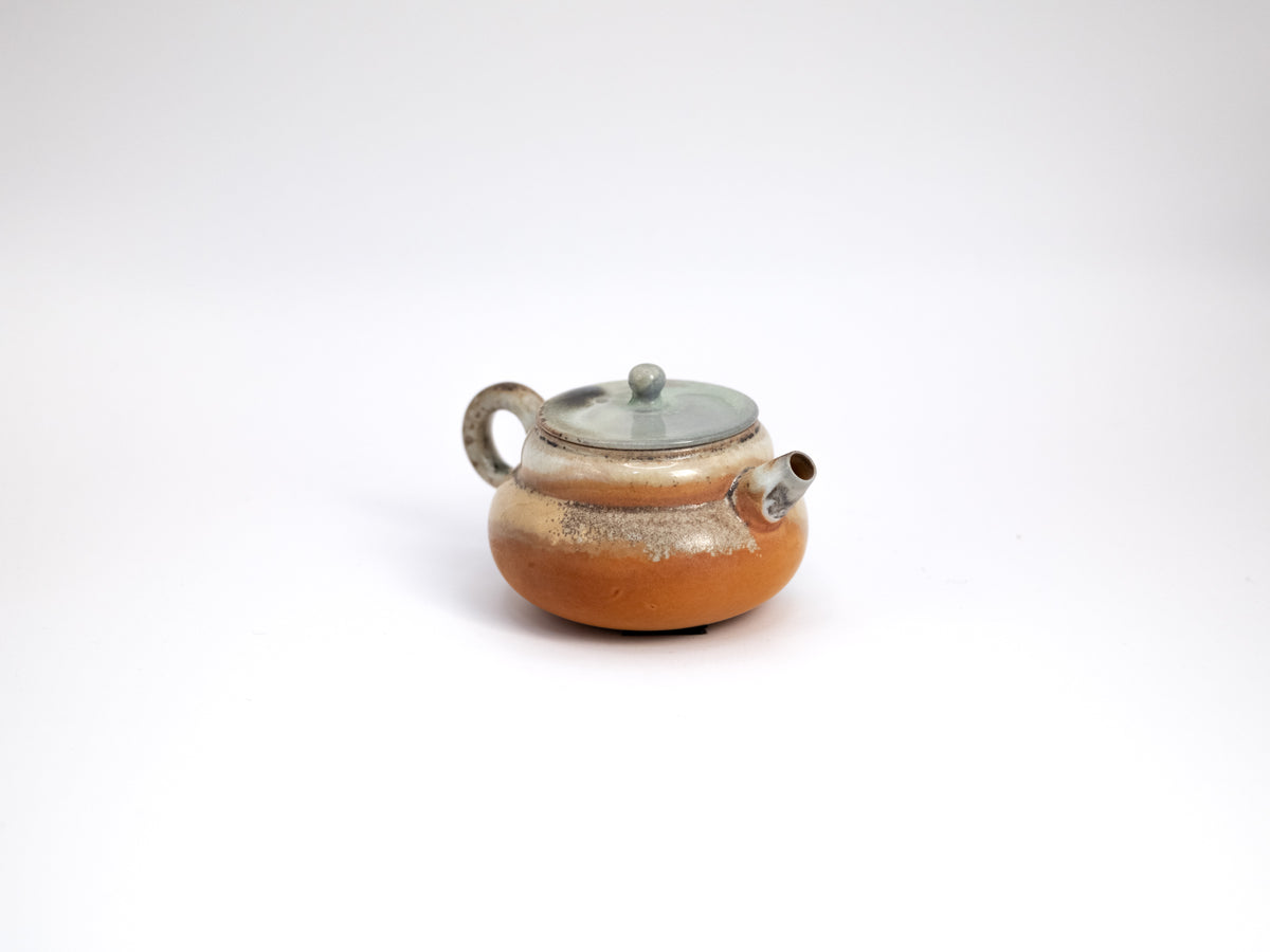 Wood Fired Porcelain Teapot