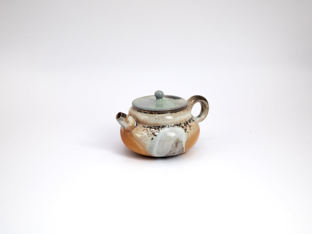 Wood Fired Porcelain Teapot