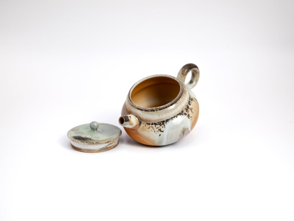 Wood Fired Porcelain Teapot