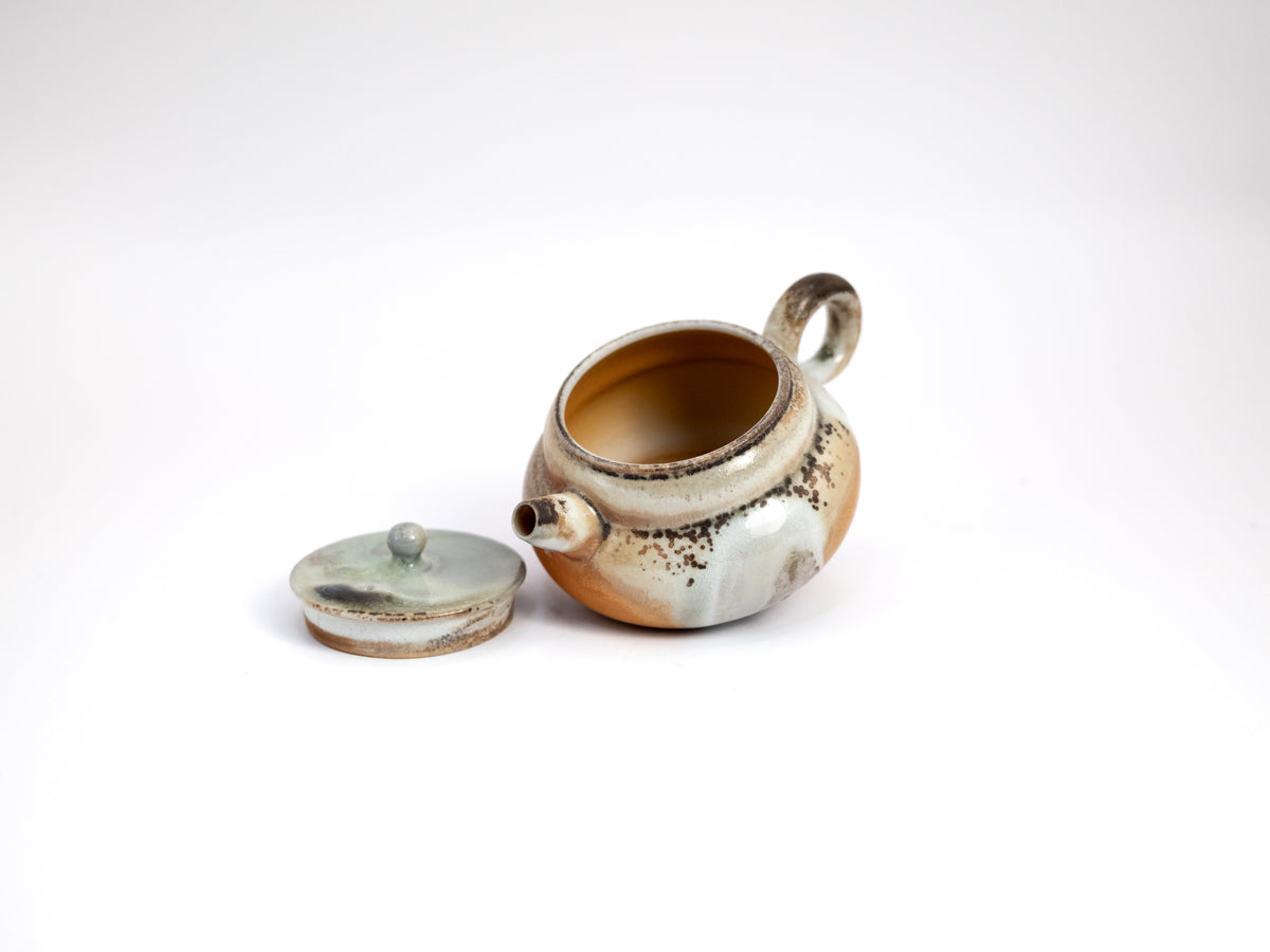 Wood Fired Porcelain Teapot