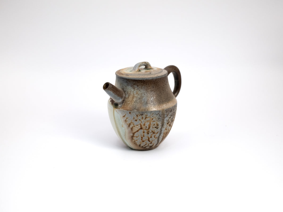 Wood Fired Porcelain Teapot