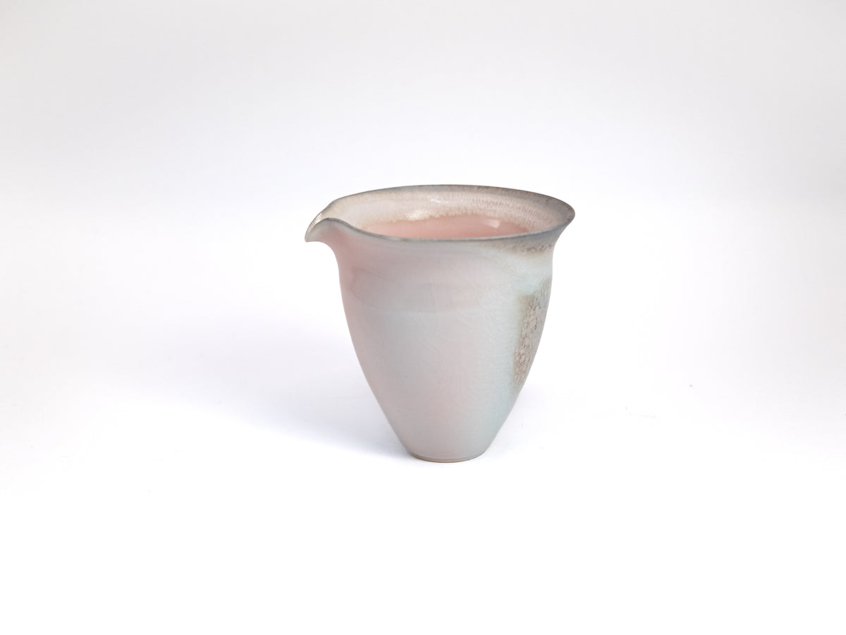 Wood Fired Sakura Glaze Pitcher