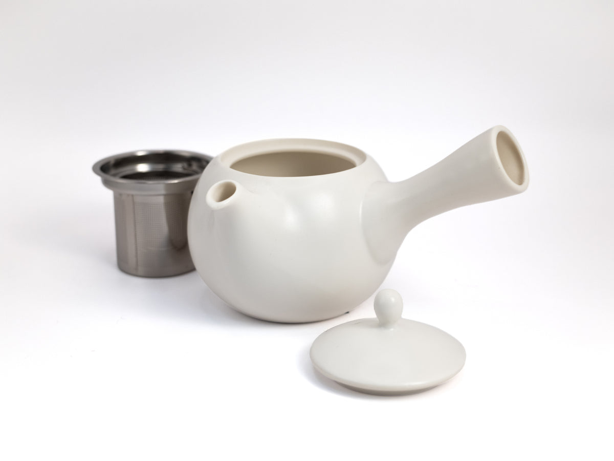 Minoware Porcelain Kyusu Teapot