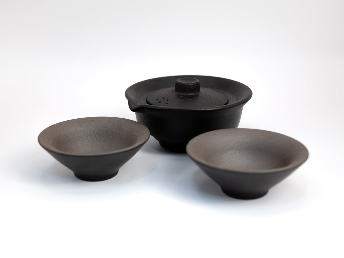 Ceramic Gongfu Travel Tea Set